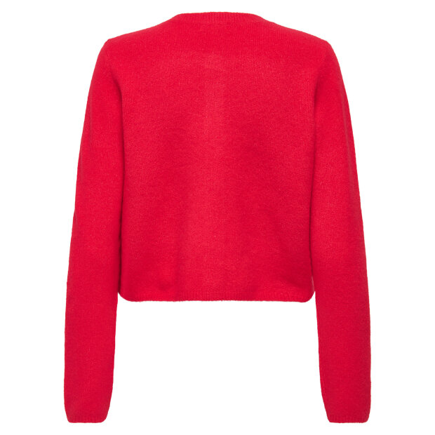 JDY - CHLOE LIFE L/S CARDIGAN | RACING RED