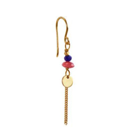 STINE A - MISS PARIS MINI EARRING - MONTMARTRE | FORGYLDT STINE A - MISS PARIS MINI EARRING - MONTMARTRE | FORGYLDT