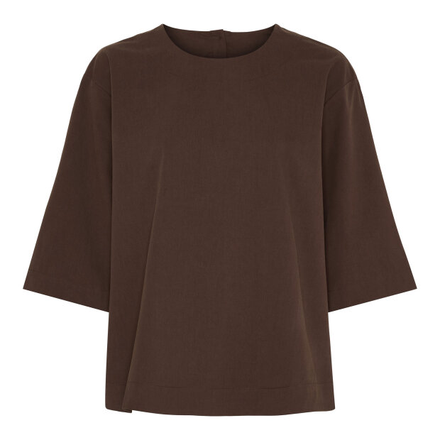 NOTYZ - TAIPEI BLOUSE | CHOCOLATE