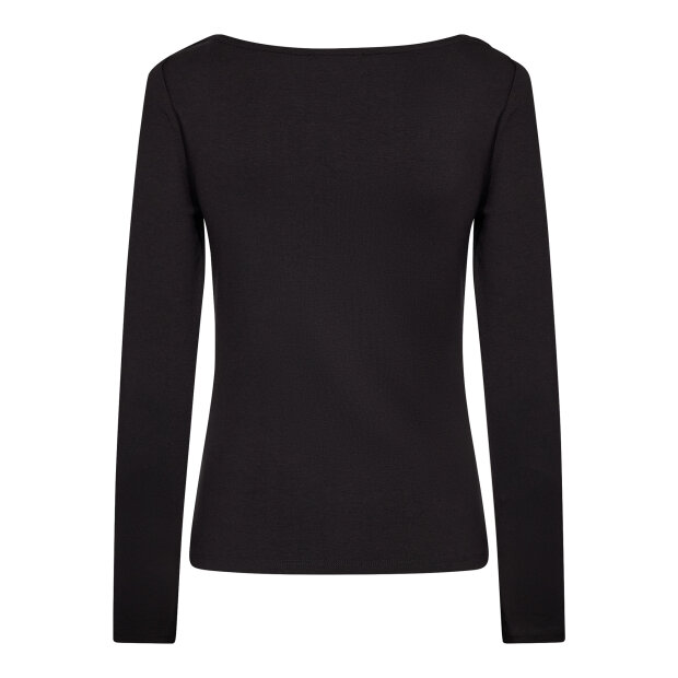 LEVETE ROOM - UNICO 1 BLOUSE | BLACK