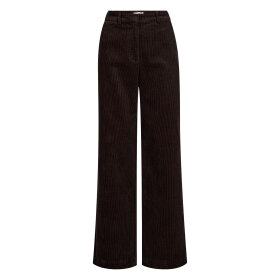 IVY COPENHAGEN - ALICE WIDE CORD PANTS | EXPRESSO BROWN