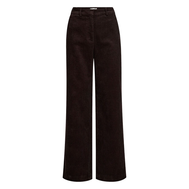 IVY COPENHAGEN - ALICE WIDE CORD PANTS | EXPRESSO BROWN