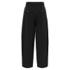 JDY - MILENA HW BARREL PANTS | BLACK JDY - MILENA HW BARREL PANTS | BLACK