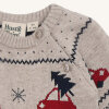 HUST AND CLAIRE - MANLY NORDIC KNITWEAR | BEIGE MELANGE HUST AND CLAIRE - MANLY NORDIC KNITWEAR | BEIGE MELANGE