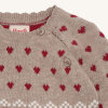 HUST AND CLAIRE - MILL HEART KNITWEAR | BISCUIT HUST AND CLAIRE - MILL HEART KNITWEAR | BISCUIT