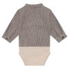 HUST AND CLAIRE - BERTIL HARRY CHECK BODYSTOCKING | FRENCH OAK HUST AND CLAIRE - BERTIL HARRY CHECK BODYSTOCKING | FRENCH OAK
