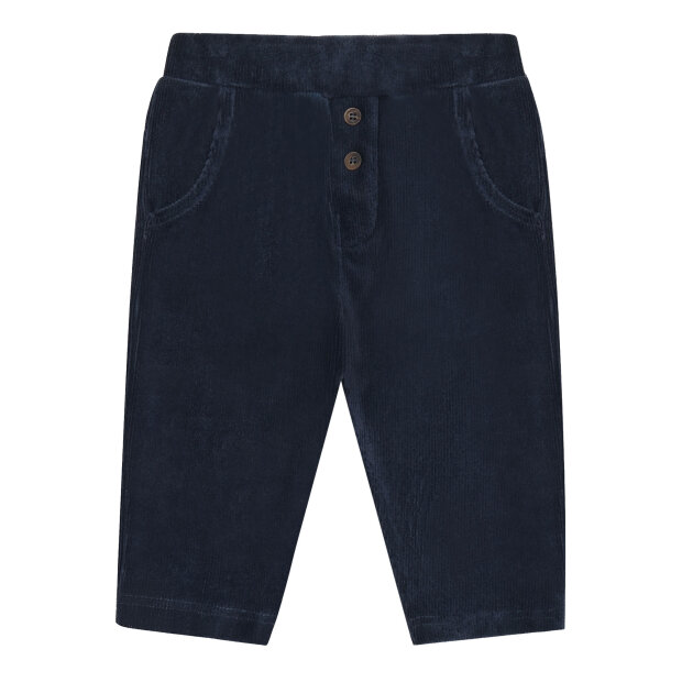 HUST AND CLAIRE - GORDON OTTOMAN TROUSERS | MORE NAVY