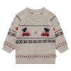 HUST AND CLAIRE - PILOU HOLIDAY PULLOVER | BEIGE MELANGE HUST AND CLAIRE - PILOU HOLIDAY PULLOVER | BEIGE MELANGE