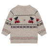 HUST AND CLAIRE - PILOU HOLIDAY PULLOVER | BEIGE MELANGE HUST AND CLAIRE - PILOU HOLIDAY PULLOVER | BEIGE MELANGE