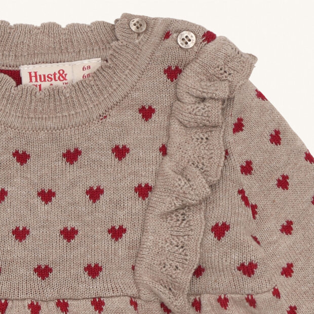 HUST AND CLAIRE - KRISTEL XMAS DRESS | BISCUIT