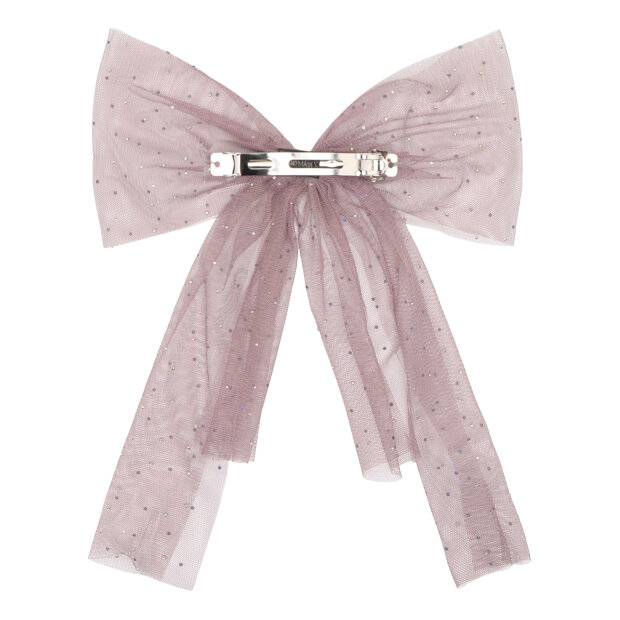 HUST AND CLAIRE - FARIE TULLE BOW | MAUVE