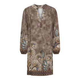 MARTA DU CHATEAU - MELONE DRESS | FANGO