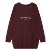 MOSHI MOSHI MIND - NOVEMBER SWEAT | BURGUNDY MOSHI MOSHI MIND - NOVEMBER SWEAT | BURGUNDY