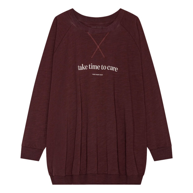 MOSHI MOSHI MIND - NOVEMBER SWEAT | BURGUNDY