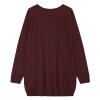 MOSHI MOSHI MIND - NOVEMBER SWEAT | BURGUNDY MOSHI MOSHI MIND - NOVEMBER SWEAT | BURGUNDY