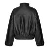 SECOND FEMALE - ALUKA LEATHER JACKET | BLACK SECOND FEMALE - ALUKA LEATHER JACKET | BLACK