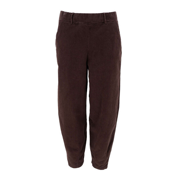 BLACK COLOUR - MEMPHIS BARREL PANTS | COFFEE