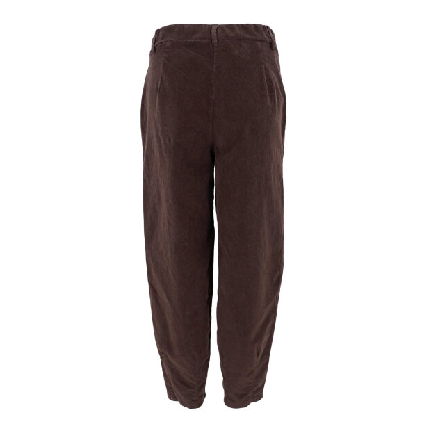 BLACK COLOUR - MEMPHIS BARREL PANTS | COFFEE