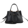 POURCHET - BLOSSOM CROCCO MEDIUM | NOIR POURCHET - BLOSSOM CROCCO MEDIUM | NOIR