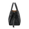 POURCHET - BLOSSOM CROCCO MEDIUM | NOIR POURCHET - BLOSSOM CROCCO MEDIUM | NOIR