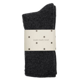 MOSHI MOSHI MIND - POLAR STRØMPER | CHARCOAL MELANGE
