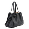 POURCHET - BLOSSOM CROCCO LARGE | NOIR POURCHET - BLOSSOM CROCCO LARGE | NOIR