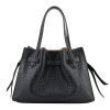 POURCHET - BLOSSOM CROCCO LARGE | NOIR POURCHET - BLOSSOM CROCCO LARGE | NOIR