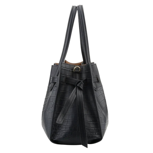 POURCHET - BLOSSOM CROCCO LARGE | NOIR