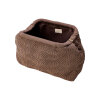 PICO - SHELLY CLUTCH | CHOCOLATE