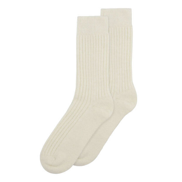 MOSHI MOSHI MIND - COZY RIB SOCKS | ECRU