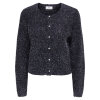 JDY - NADINA L/S GLITTER CARDIGAN | BLACK JDY - NADINA L/S GLITTER CARDIGAN | BLACK