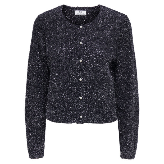 JDY - NADINA L/S GLITTER CARDIGAN | BLACK
