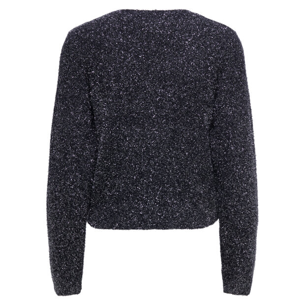JDY - NADINA L/S GLITTER CARDIGAN | BLACK