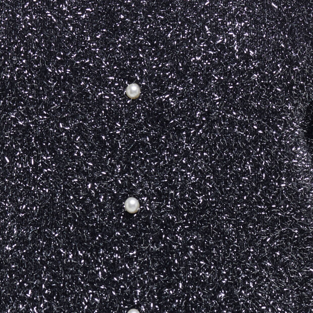 JDY - NADINA L/S GLITTER CARDIGAN | BLACK