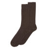 MOSHI MOSHI MIND - COZY RIB SOCKS | BROWN MELANGE MOSHI MOSHI MIND - COZY RIB SOCKS | BROWN MELANGE