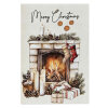VANILLA FLY - LYKØNSKNINGSKORT | MERRY CHRISTMAS - FIREPLACE VANILLA FLY - LYKØNSKNINGSKORT | MERRY CHRISTMAS - FIREPLACE