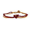 IBU JEWELS - LULU EDDY BRACELET | BROWN GARNET
