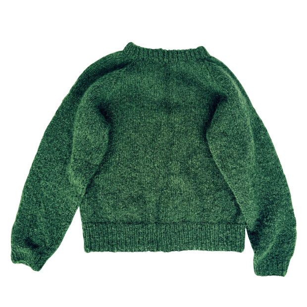 COFFEE BEANIES - IDA ALPACA SWEATER | BOTTLE GREEEN