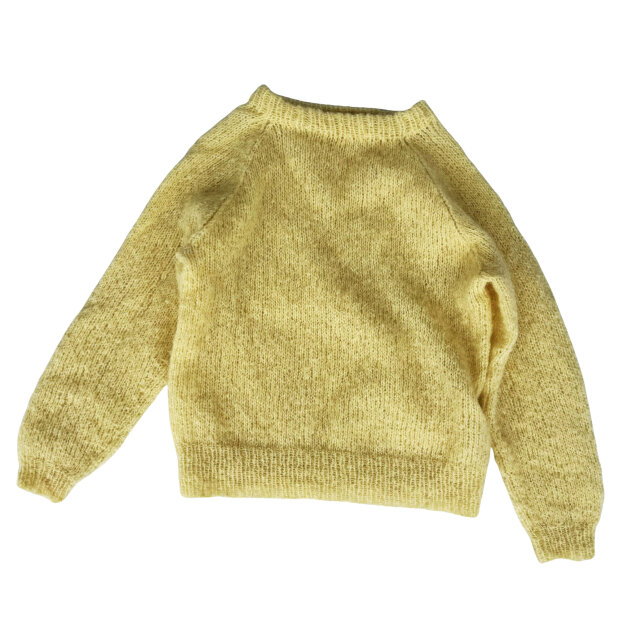 COFFEE BEANIES - IDA ALPACA SWEATER | BUTTER YELLOW