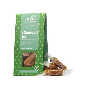 KARAMELLERIET - FLØDEKARAMELLER, 32G ÆSKE | GLÆDELIG JUL