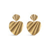 ENAMEL COPENHAGEN - WAVE HEART EARRINGS | FORGYLDT ENAMEL COPENHAGEN - WAVE HEART EARRINGS | FORGYLDT