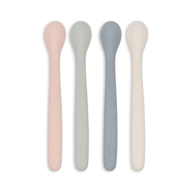 KONGES SLØJD - 4-PACK FEEDING SPOON | ONYX