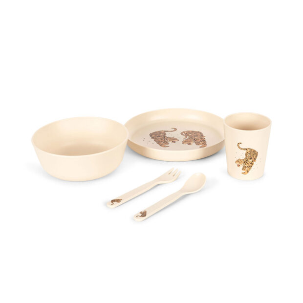 KONGES SLØJD - DINNER SET | TIGER RUGGITO