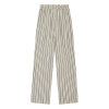 MOSHI MOSHI MIND - MOON PANTS STRIPE | ECRU/BROWN