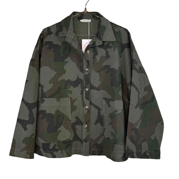 CABANA LIVING - CARDIO JAKKE | GREEN CAMO