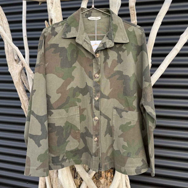 CABANA LIVING - CARDIO JAKKE | GREEN CAMO