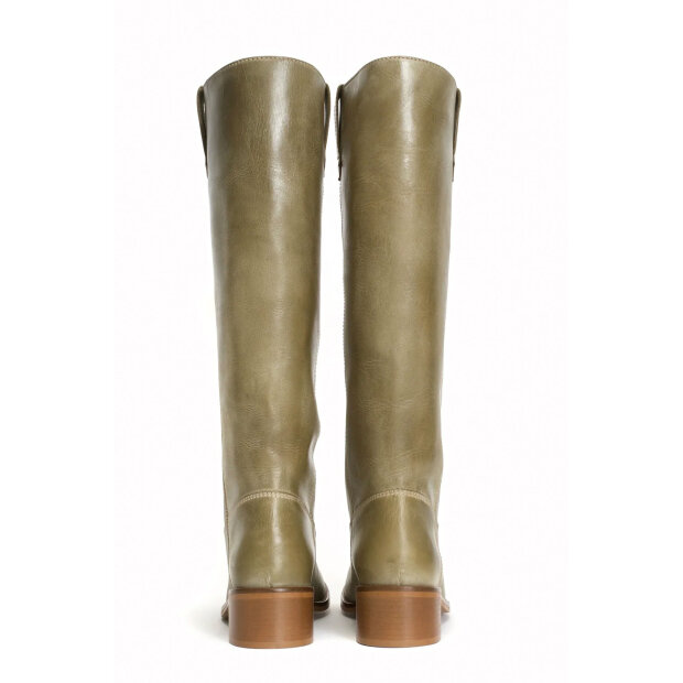 DICO Copenhagen - ANN ESCOVADO STØVLER | AVOCADO GREEN