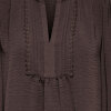 JDY - RACHEL LIFE L/S PINTUCK TOP | COFFEE BEAN JDY - RACHEL LIFE L/S PINTUCK TOP | COFFEE BEAN
