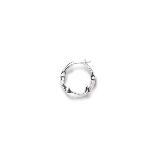 MARIA BLACK - DRIFT HOOP SMALL | SØLV