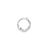 MARIA BLACK - DRIFT HOOP MEDIUM | SØLV